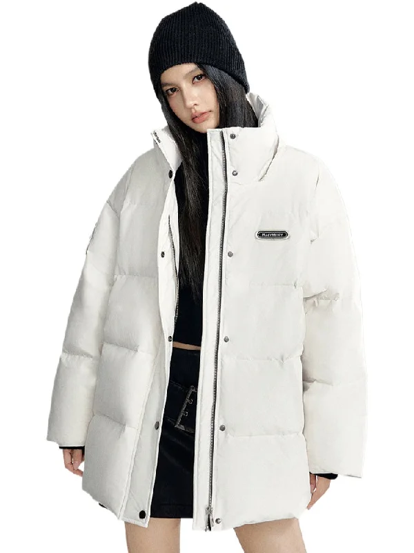 contemporary trench coatHooded Oversized Down Jacket