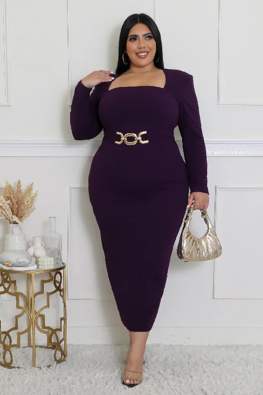 long sleeve dressImportant Figure Dress