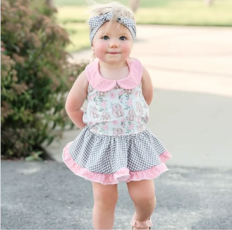 A-line dressSunny Bunny Halter Sunsuit