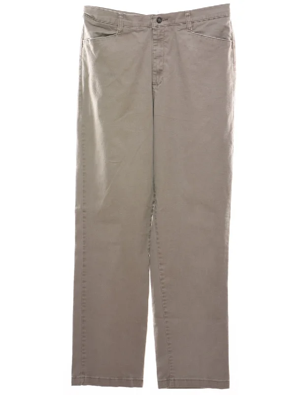 classic jacketLee Grey Straight-Fit Trousers - W32 L32