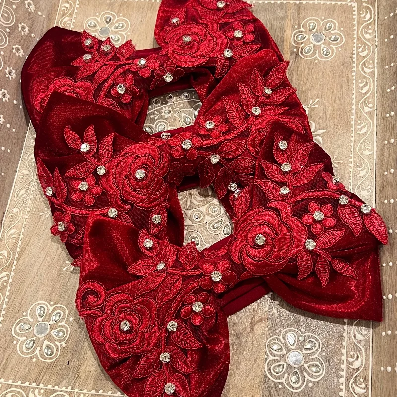 spaghetti strap dressRed Velvet Headband