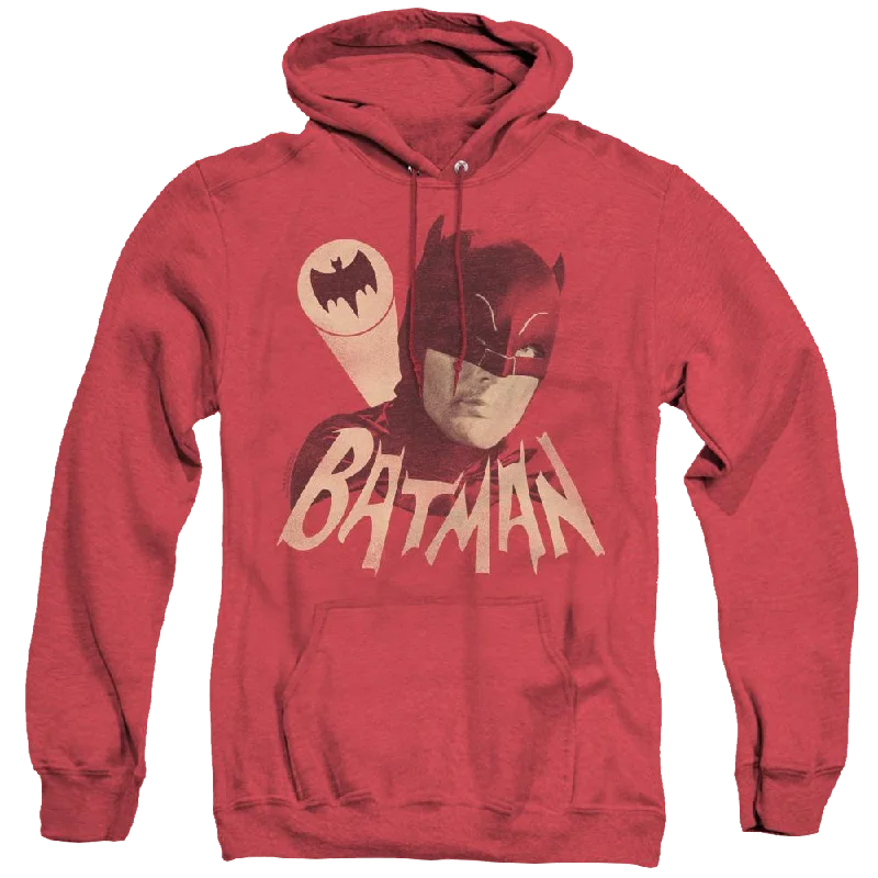 graphic hoodieBatman Classic Tv Series Bat Signal - Heather Pullover Hoodie