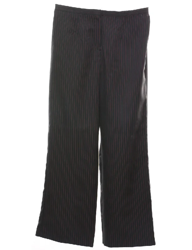 sporty jacketPinstriped Black & Red Trousers - W32 L31