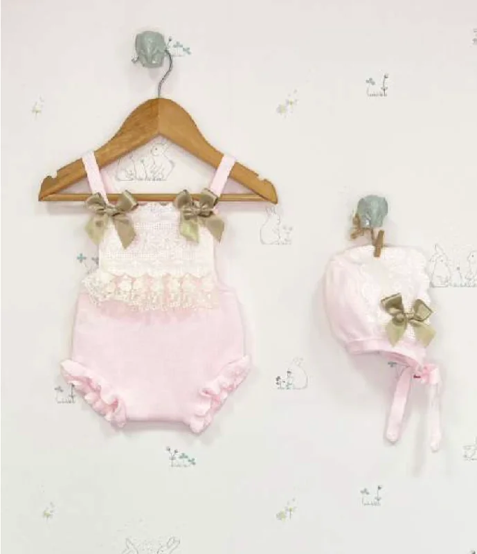 modern dressBaby Pink Knit Set