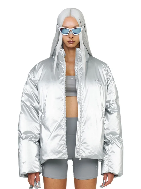 casual coatSilver Extreme Hurricane Puffer Down