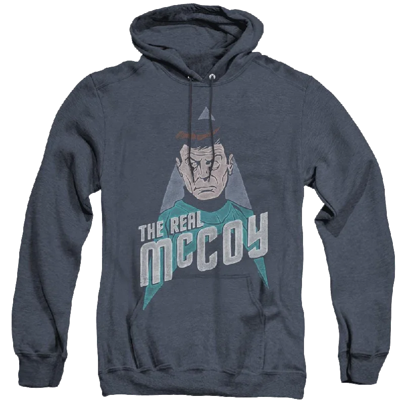 bold hoodie with logoStar Trek The Original Series The Real Mccoy - Heather Pullover Hoodie