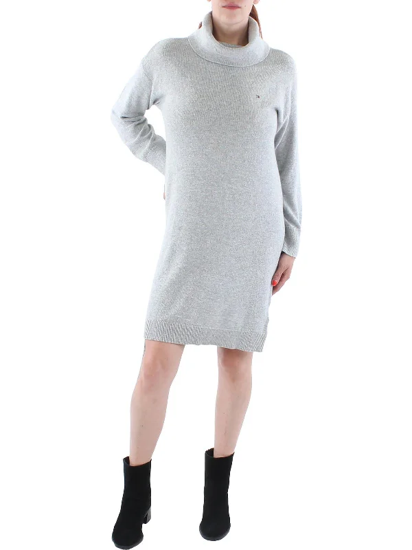 midi dressWomens Wool Knee Sweaterdress