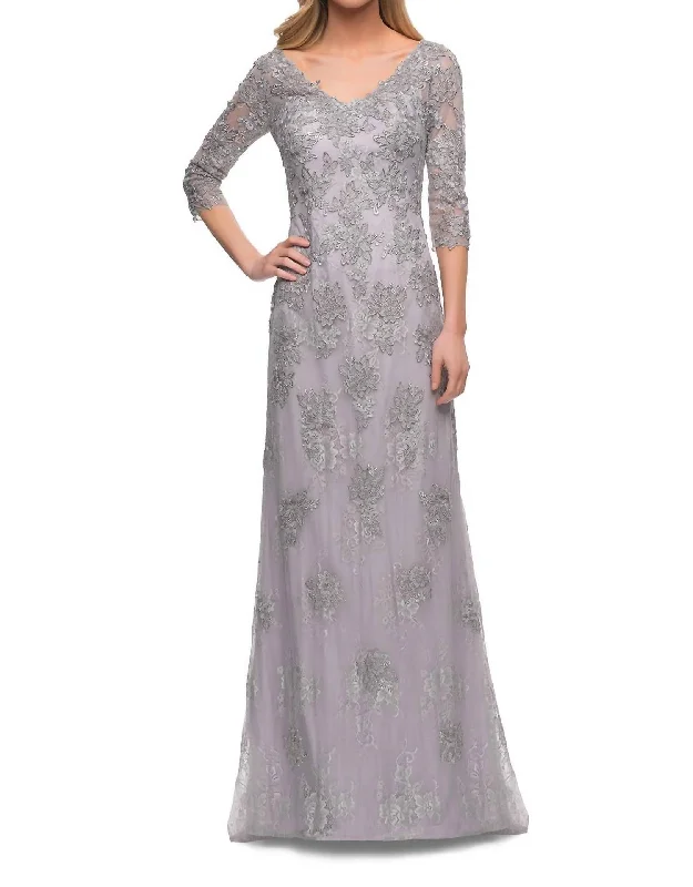 boho dress29379 In Silver