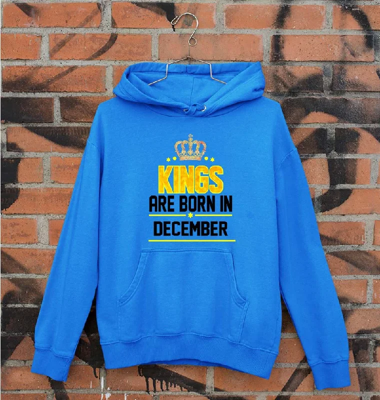 oversized pullover sweatshirtKings Are Born In December Unisex Hoodie for Men/Women