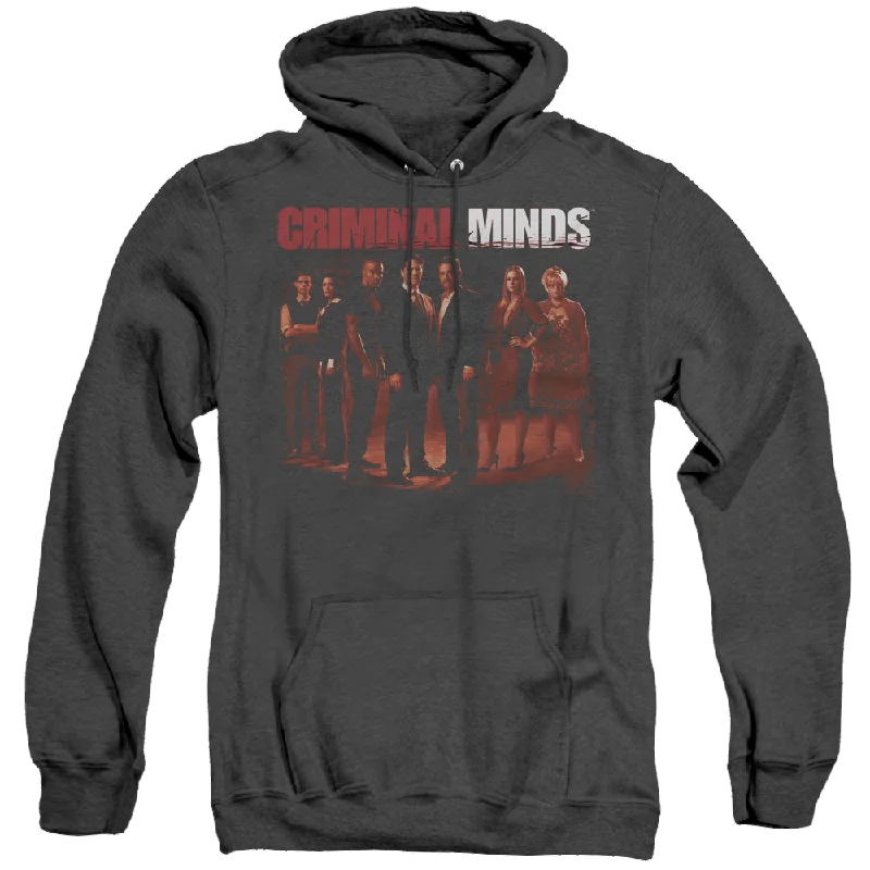 stylish hoodieCriminal Minds The Crew - Heather Pullover Hoodie