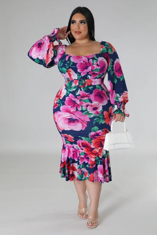 layered dressFloral Gurly Dress