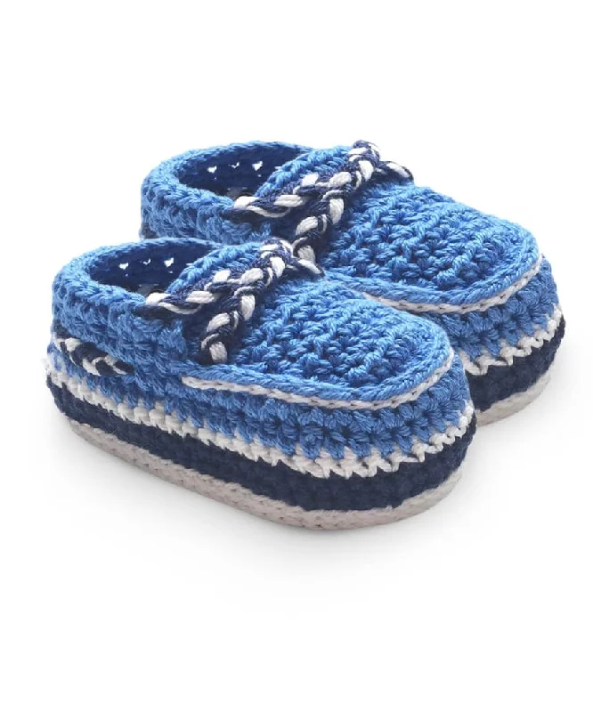 casual dressBaby Boy Crochet Booties