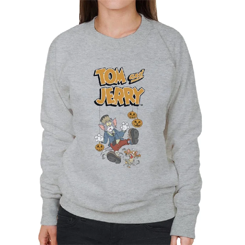 fitness lifestyle hoodieTom and Jerry Halloween Mummified Women's Sweatshirt