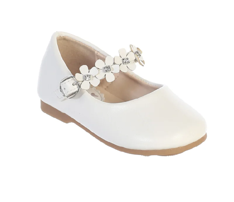 stylish party dressWhite Leatherette Shoe