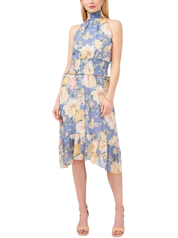 formal dressWomens Floral Long Midi Dress