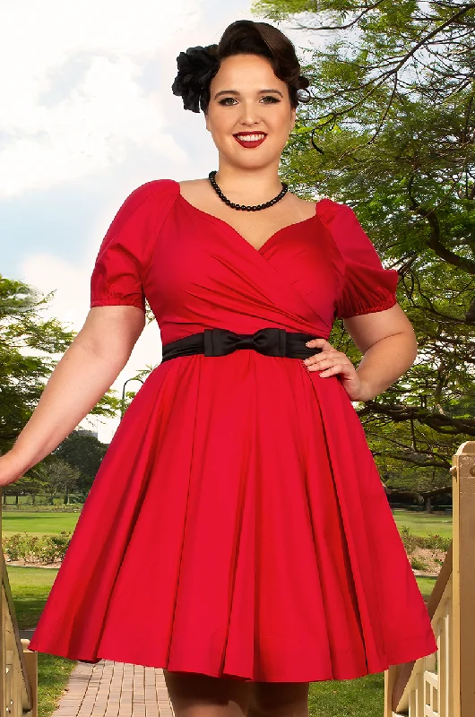 vintage dressD'Amour Love Note Dress (Red)