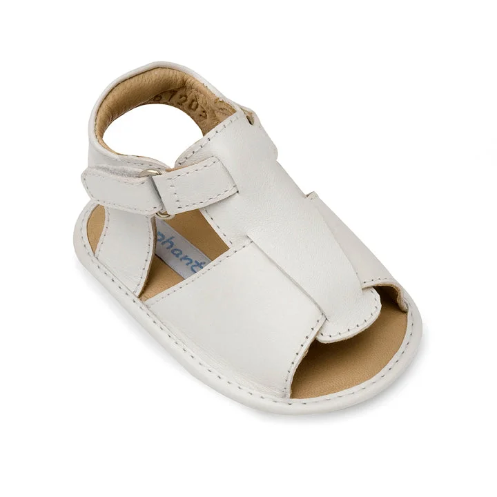 v-neck dressWhite Baby Sandal