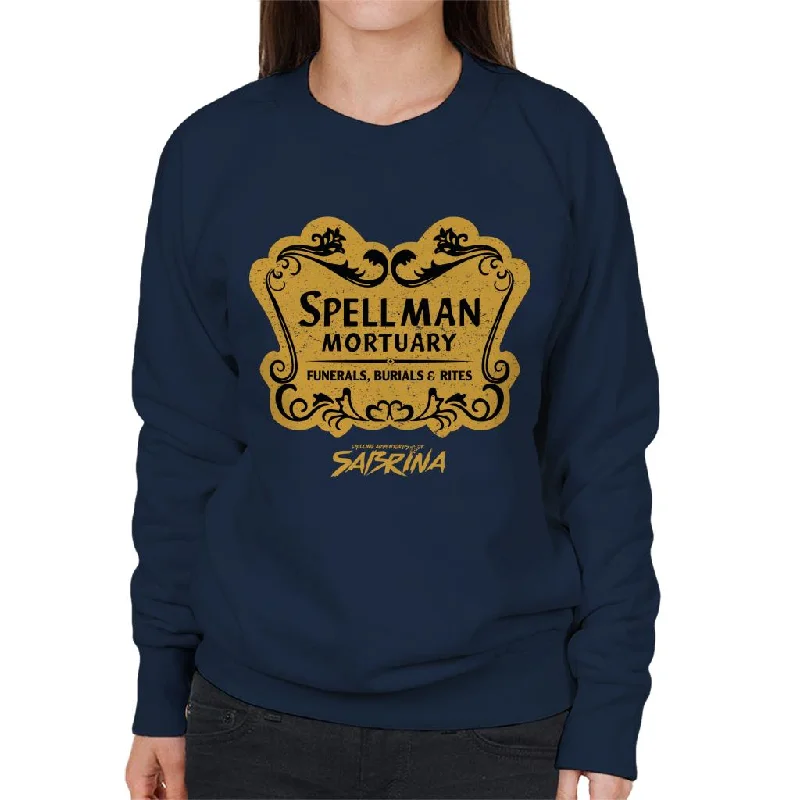 fashionable gym hoodieThe Chilling Adventures Of Sabrina Spellman Mortuary Women's Sweatshirt