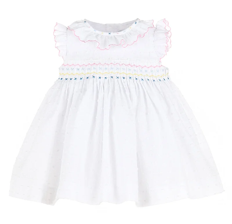 relaxed fit dressSmocked Infant Dress