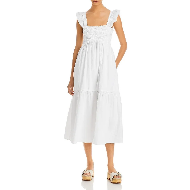 summer dressFrench Connection Womens Cotton Long Sundress