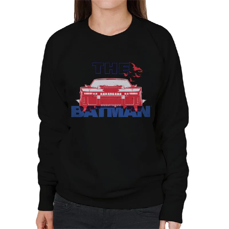 comfy workout wear hoodieThe Batman Red Batmobile Women's Sweatshirt