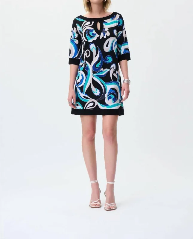 A-line dressTunic Dress In Multi