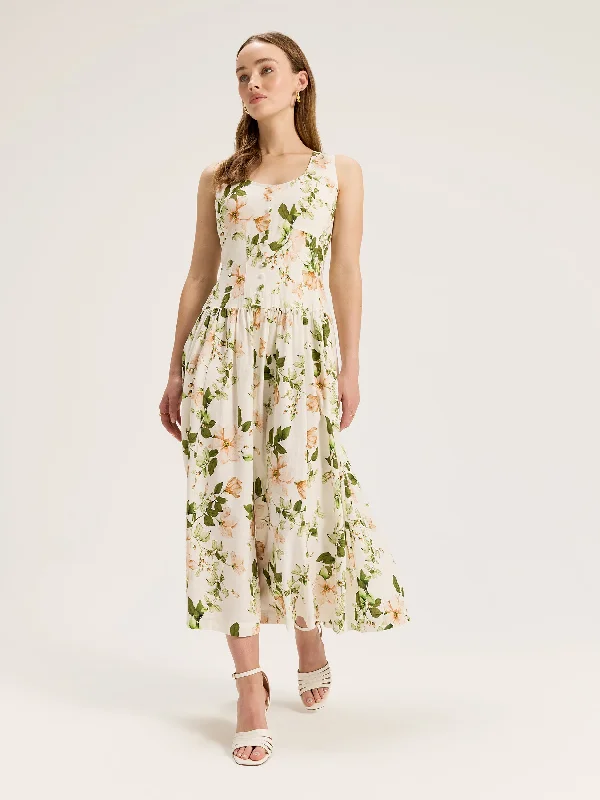 floral wrap dressVenus Floral Dress