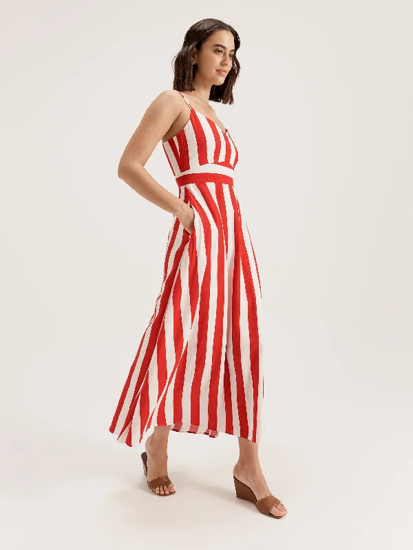 party dressFlamingo Stripe Dress