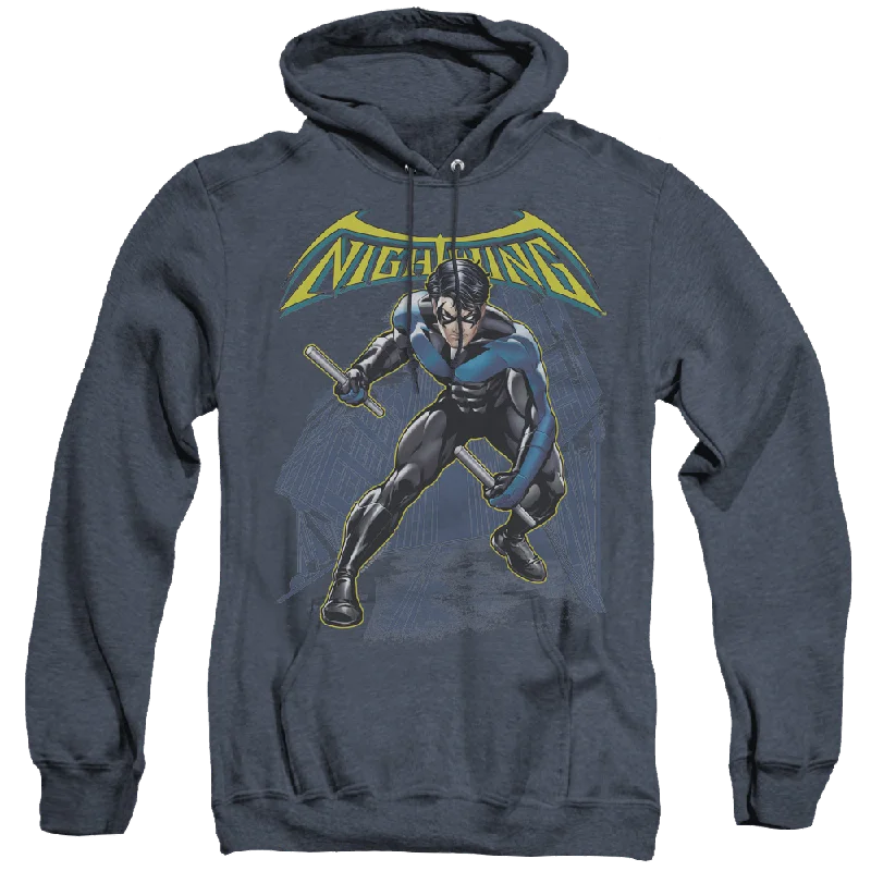 performance hooded sweatshirtNightwing Nightwing - Heather Pullover Hoodie