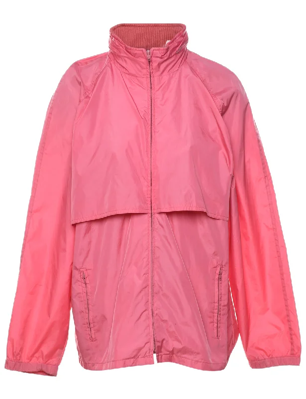 stylish lightweight coatWoolrich Pink Nylon Jacket - M