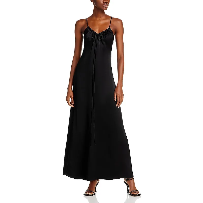 modern dressProenza Schouler Womens Harper Backless Long Fit & Flare Dress