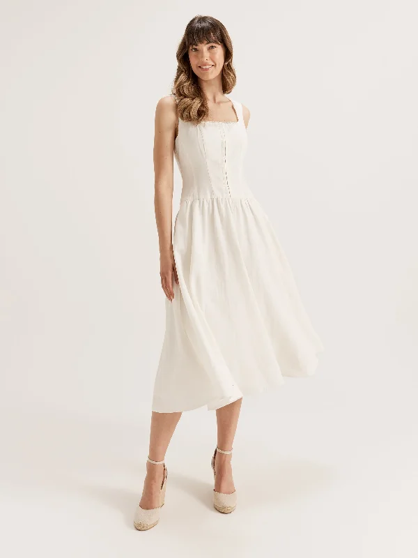 chic slip dressCoralli Midi Dress