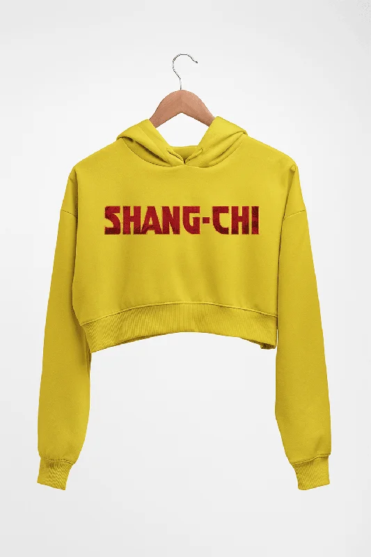 minimal hoodieShang-Chi Crop HOODIE FOR WOMEN