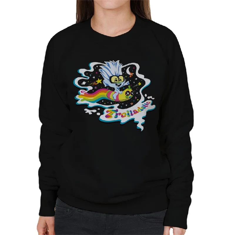 vibrant athletic hoodieTrolls Guy Diamond Night Sky Women's Sweatshirt