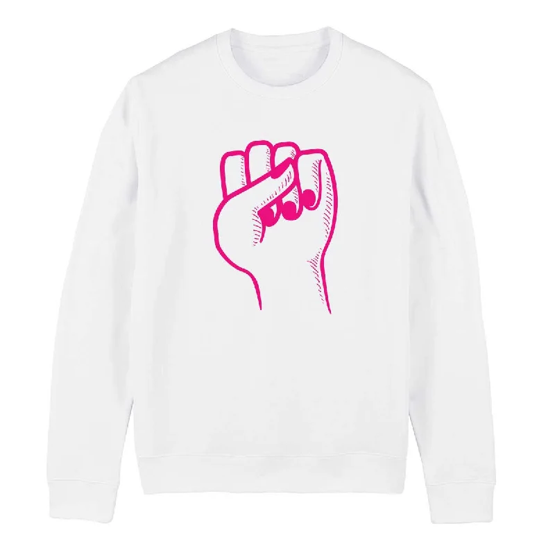 modern sports hoodieFeminist Fist Feminist Sweatshirt