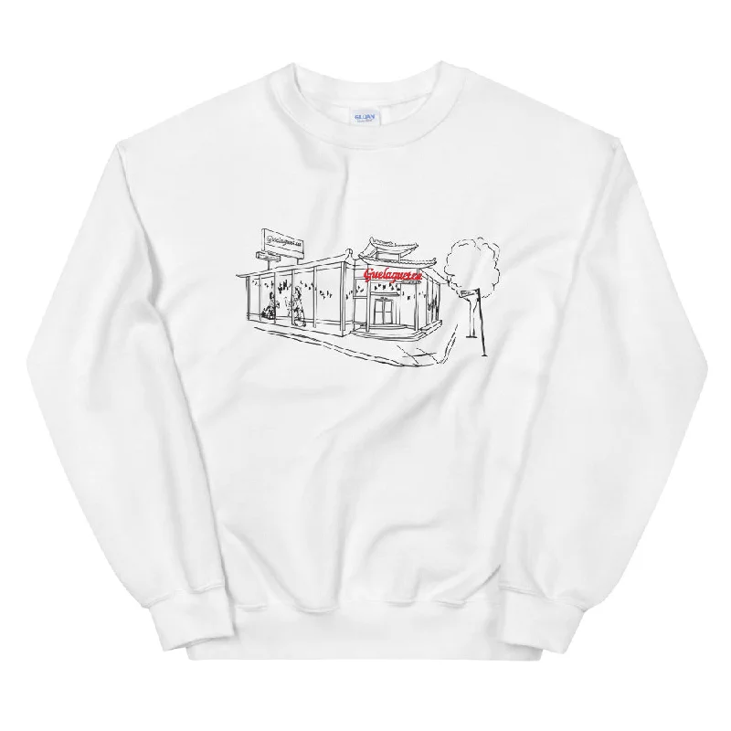 athletic streetwear sweatshirtGuelaguetza Building Sweatshirt