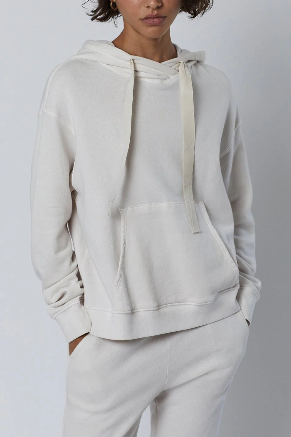 zip-up gym hoodieVelvet Ojai LS Hooded Sweatshirt Beach