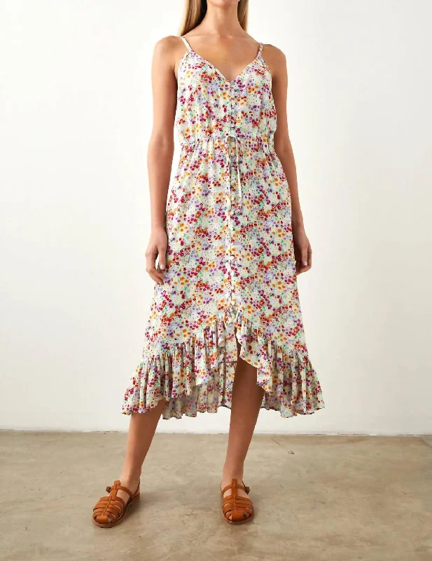 relaxed fit dressFrida Dress In Fleur