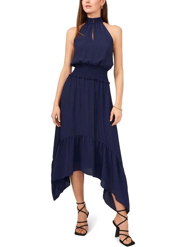 flowy dressWomens Ruffled Long Maxi Dress