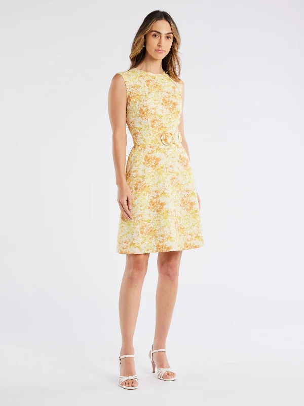 lace-up dressSunflower Bloom Dress