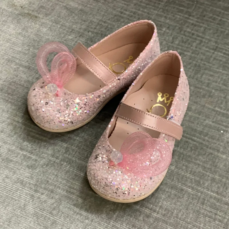 relaxed fit dressEver Kid Pink Glitter Shoe