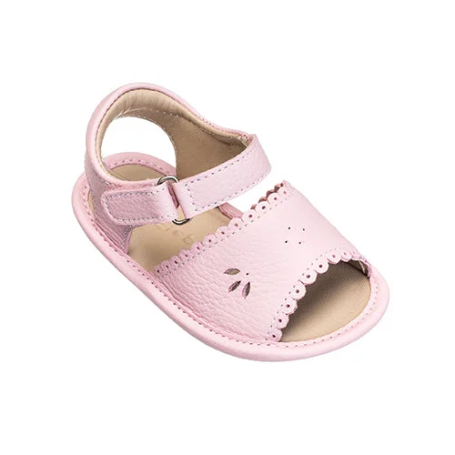 elegant maxi dressLight Pink Leather Sandal