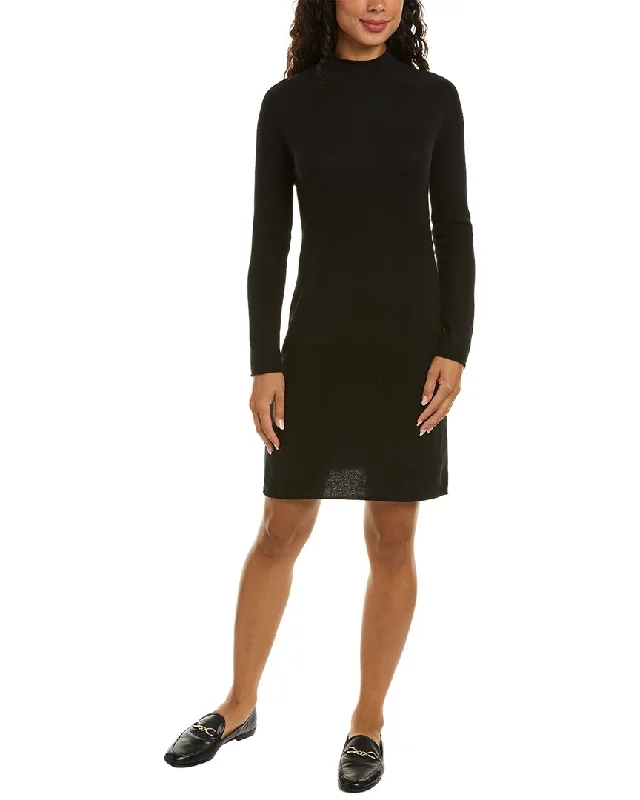 chic shift dressInCashmere Raglan Cashmere Sweaterdress