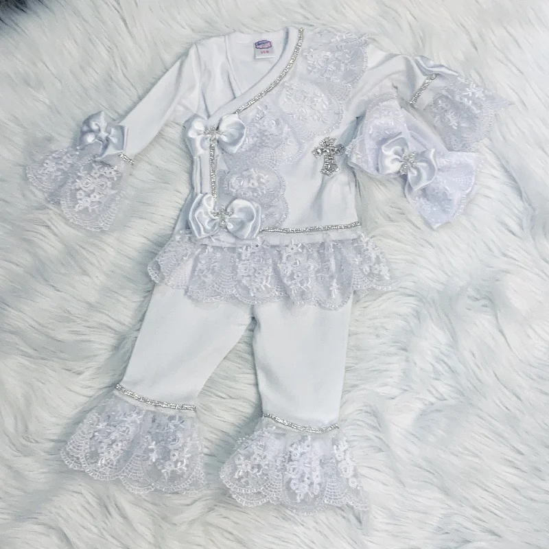 fitted dressCustom Christening Ensemble