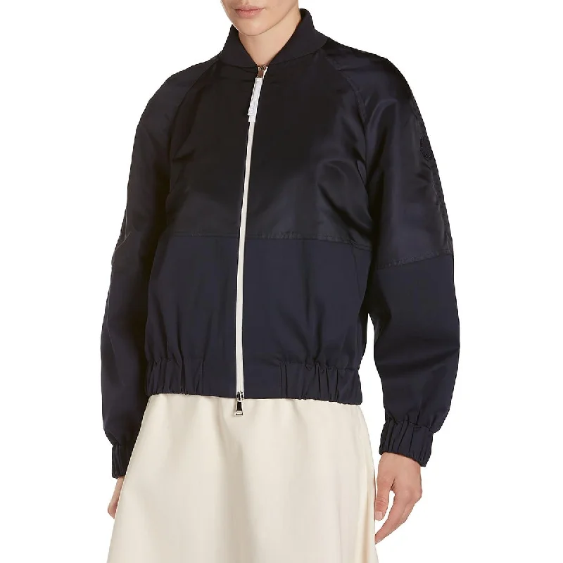 fashion-forward coatGobie Womens Lightweight Short Bomber Jacket