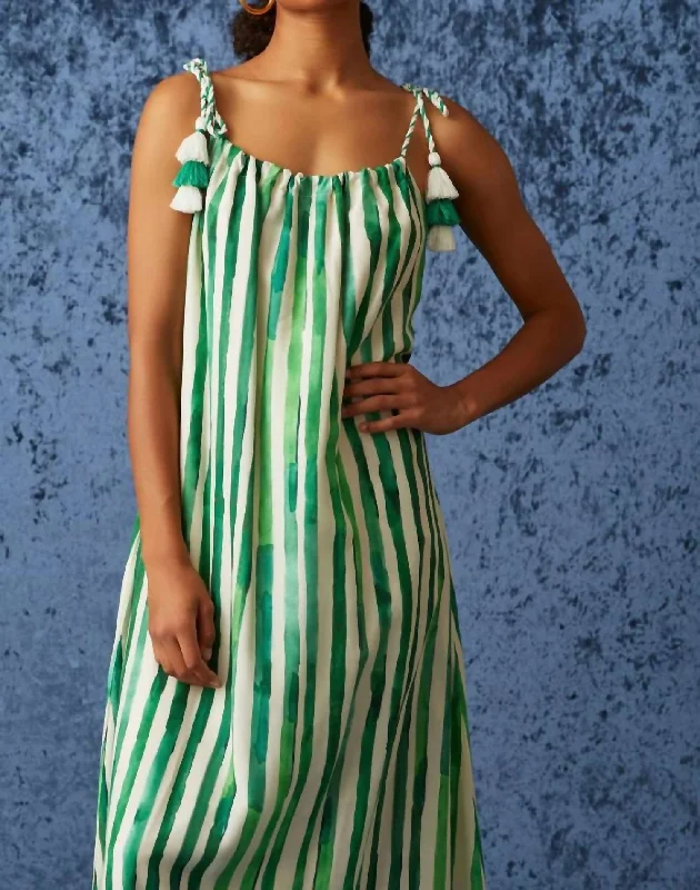 chic slip dressYulia Dress In Bamboo Cabana