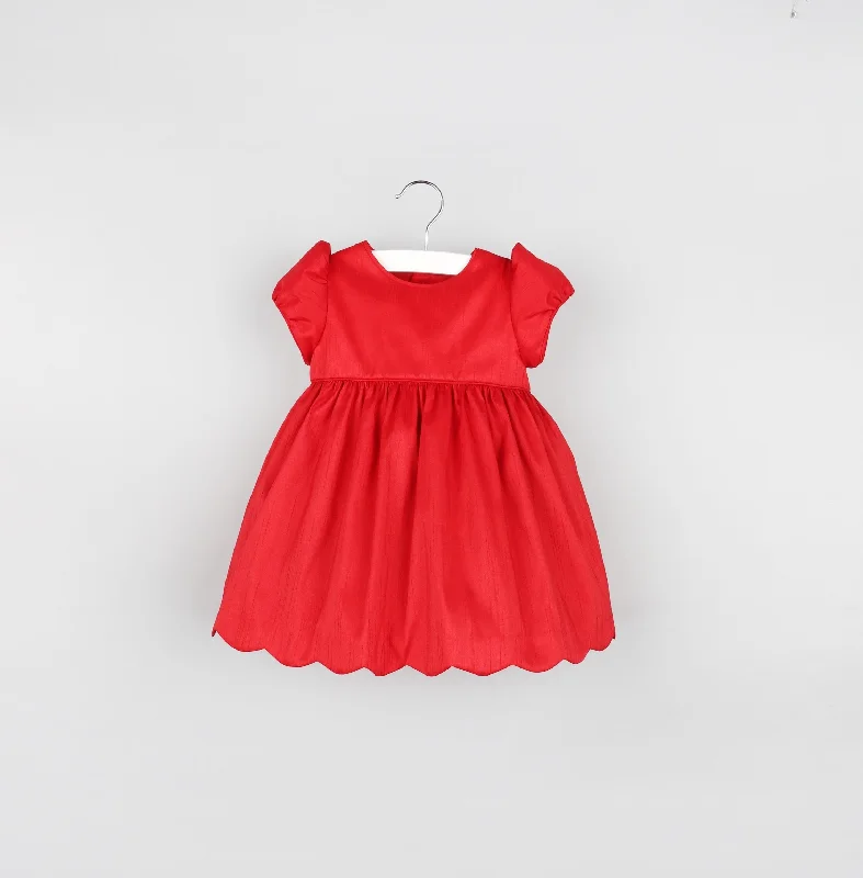 fitted bodycon dressClassic Infant Red Dress