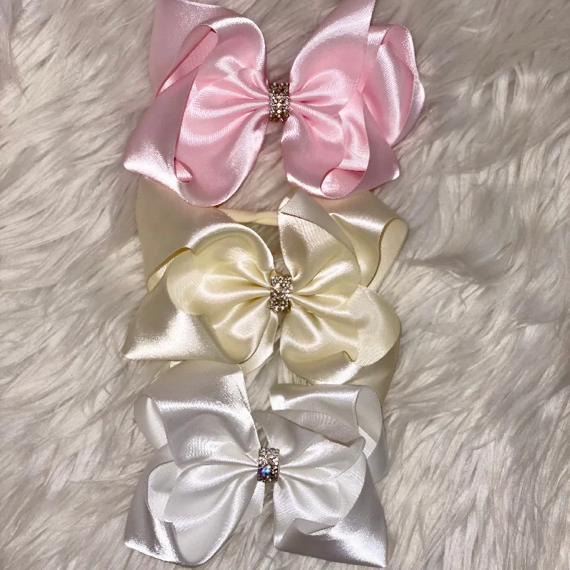 ruffle dressSatin Bow Headband