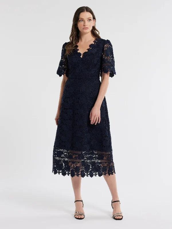 comfy maxi dressKatrina Lace Dress