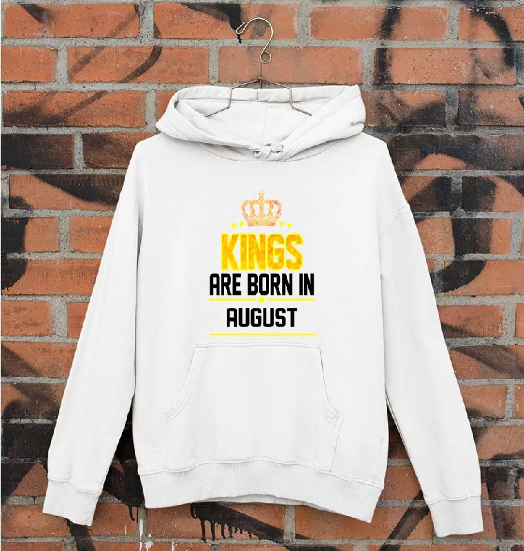 high-fashion hoodieKings Are Born In August Unisex Hoodie for Men/Women